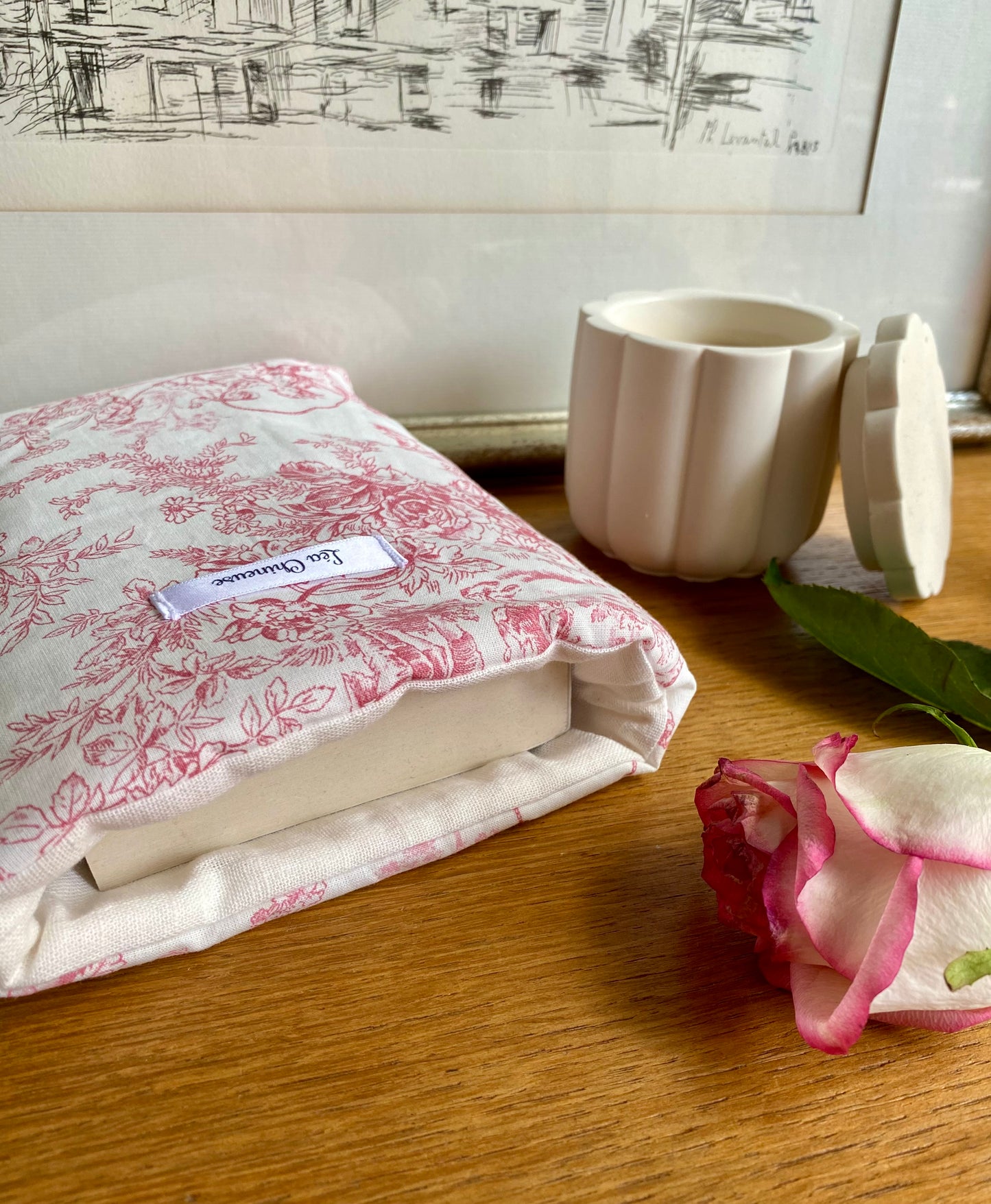 Pochette à livre réversible