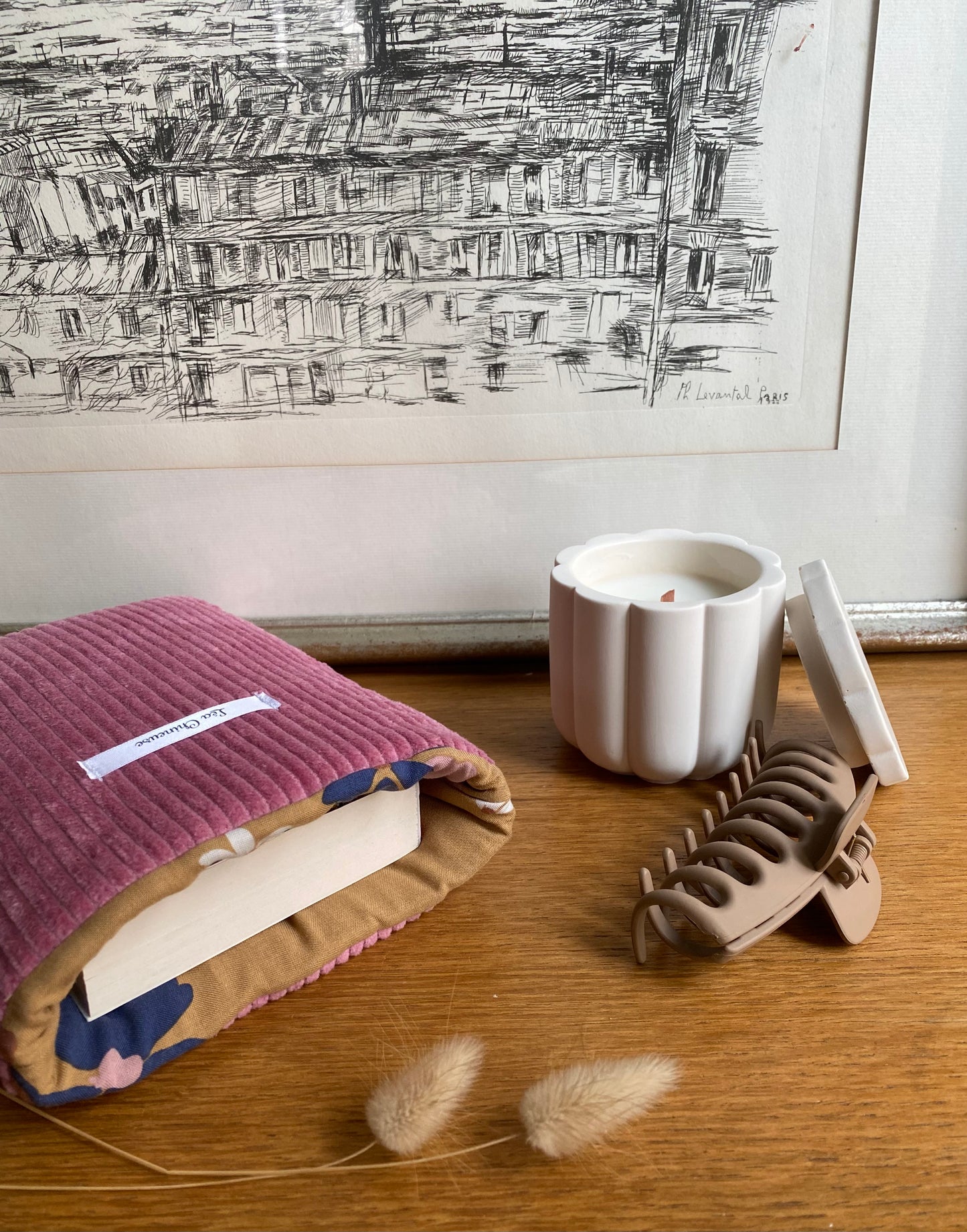 Pochette à livre réversible