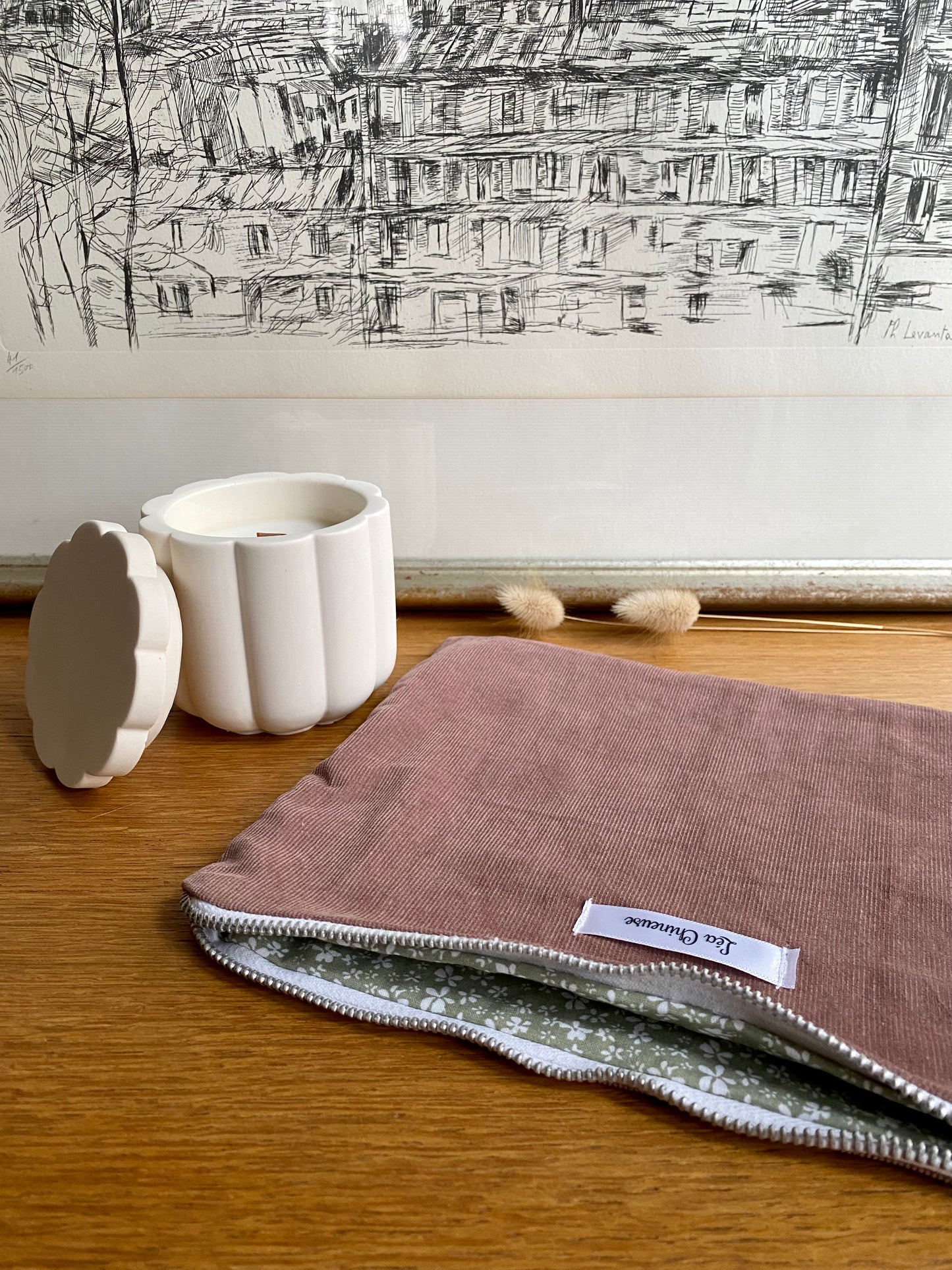 Grande pochette Châtaigne