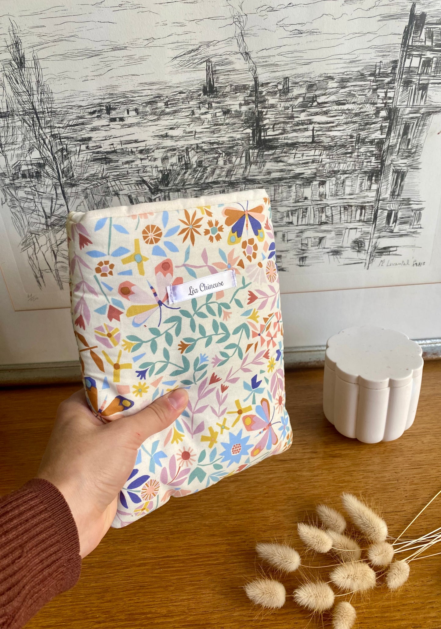 Pochette à livre réversible