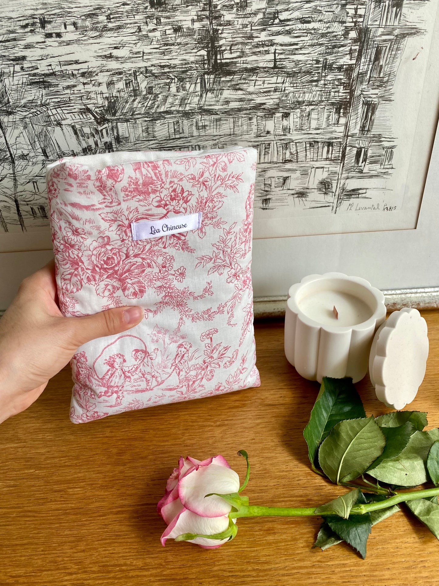 Pochette à livre réversible