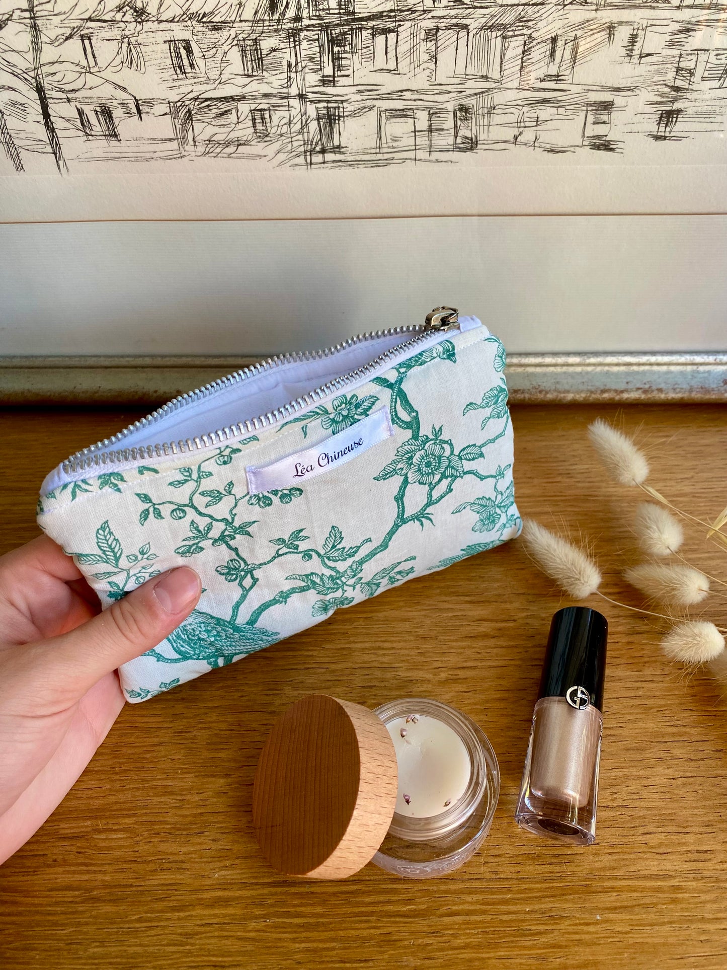 Pochette mini molletonnée