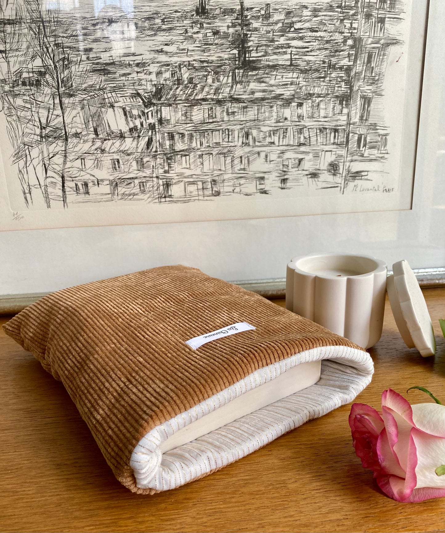 Pochette à livre réversible