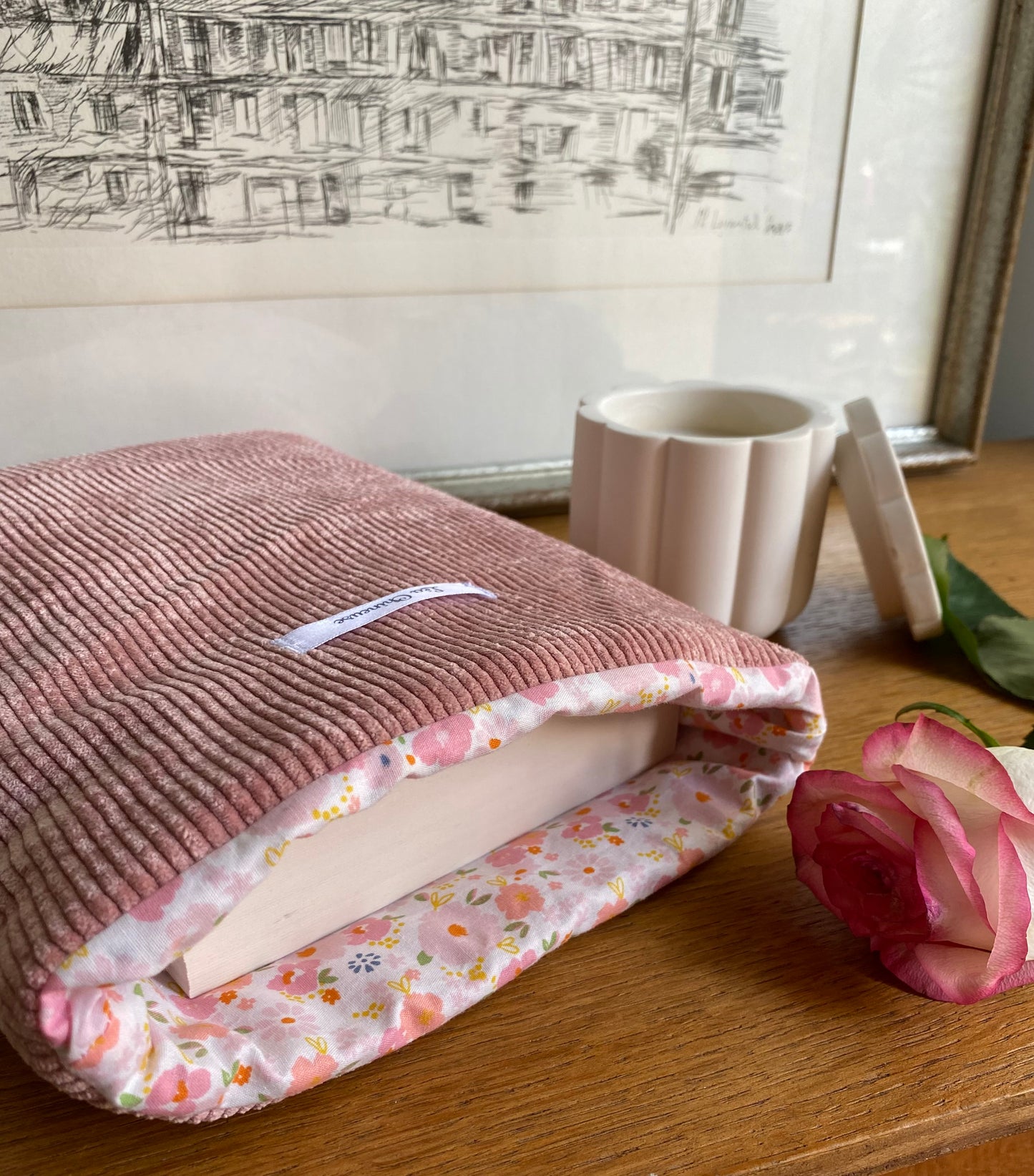 Pochette à livre réversible