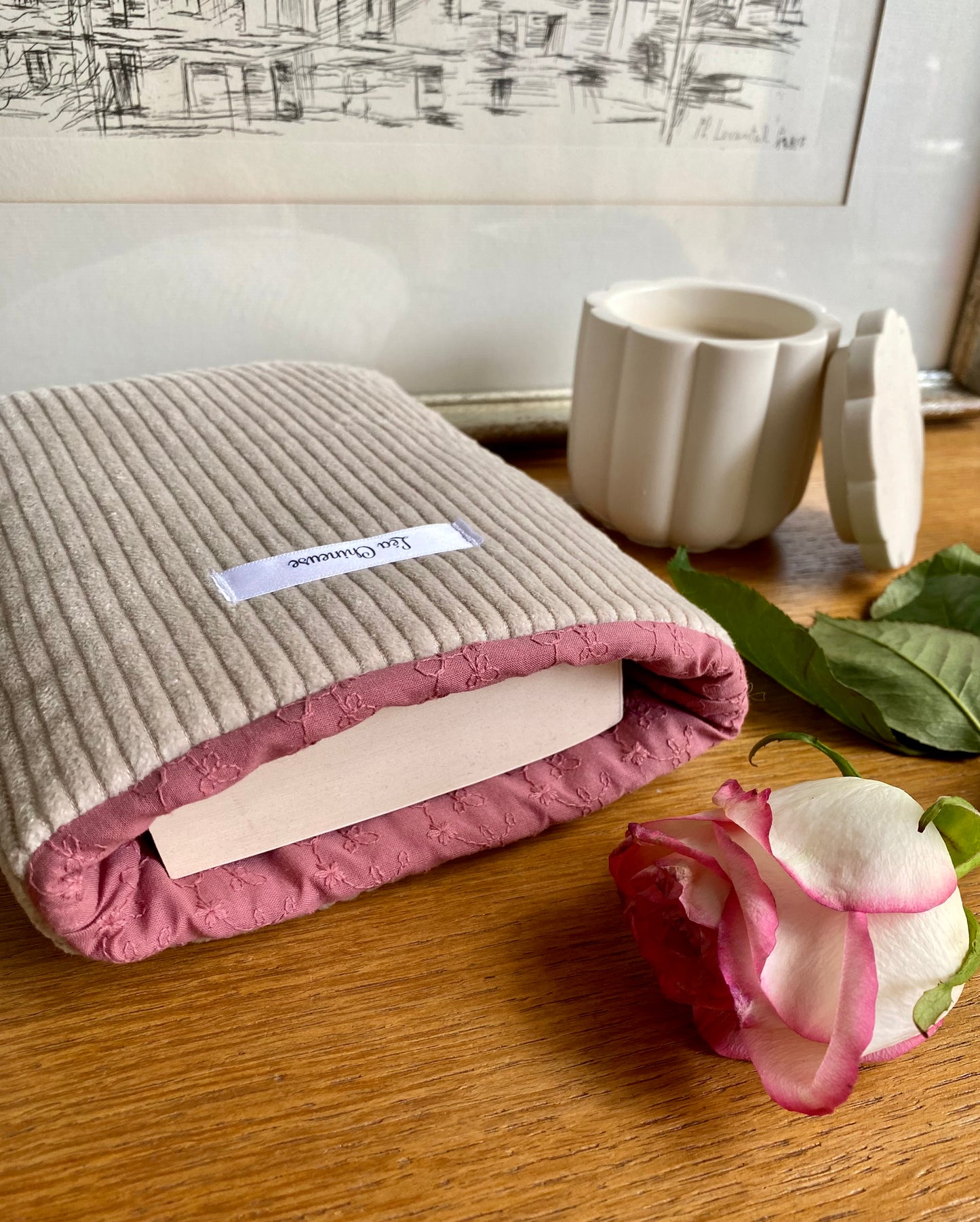 Pochette à livre réversible