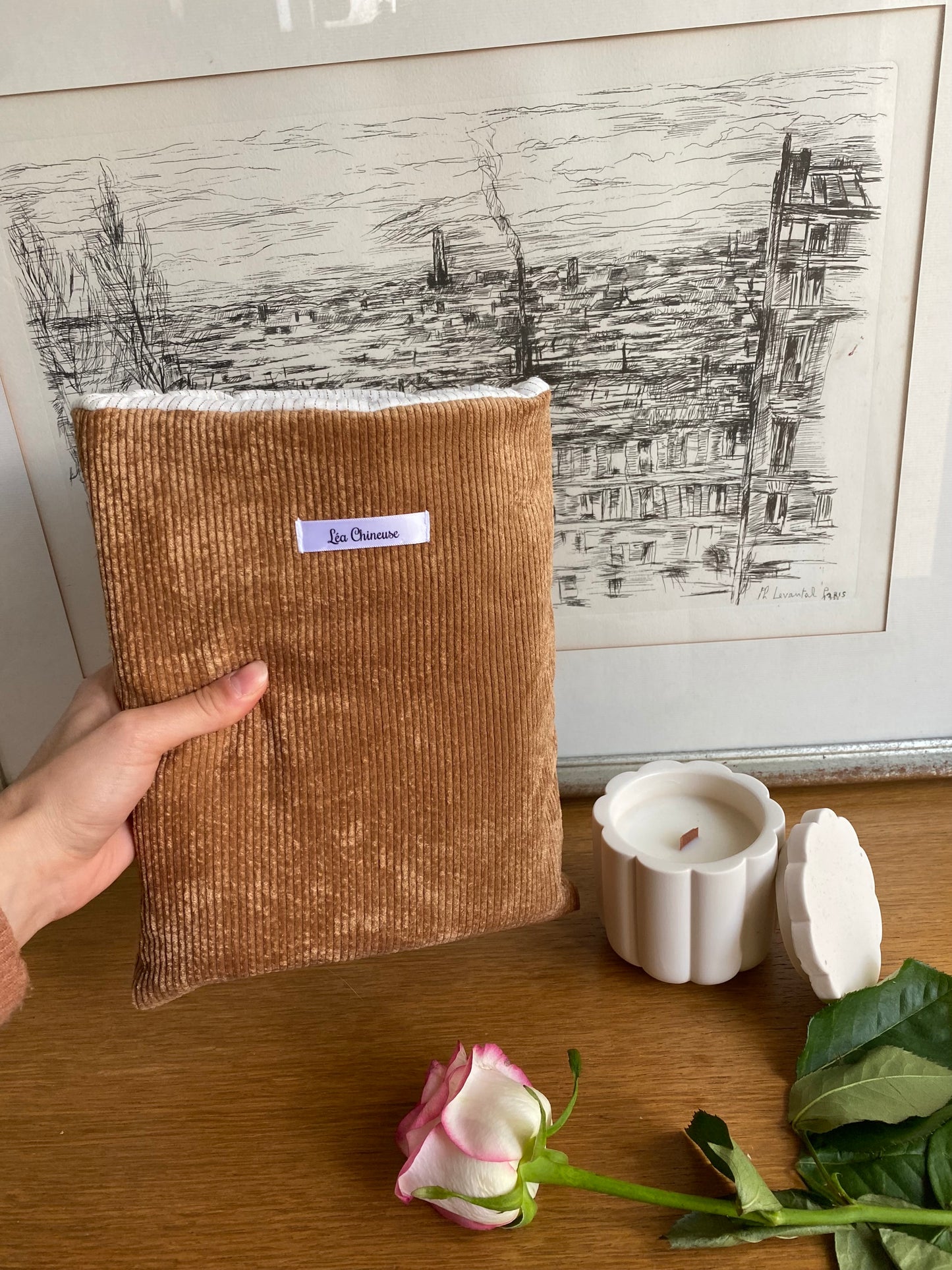 Pochette à livre réversible