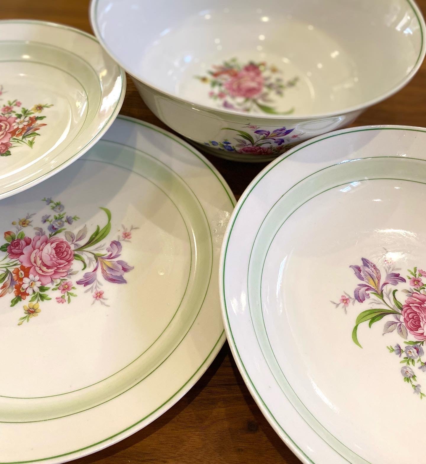 Assiettes anciennes