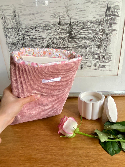 Pochette à livre réversible