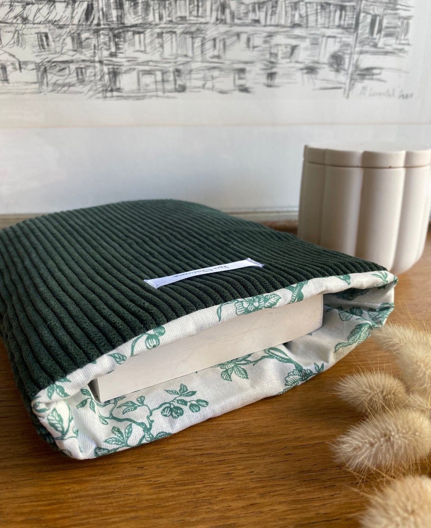 Pochette à livre réversible