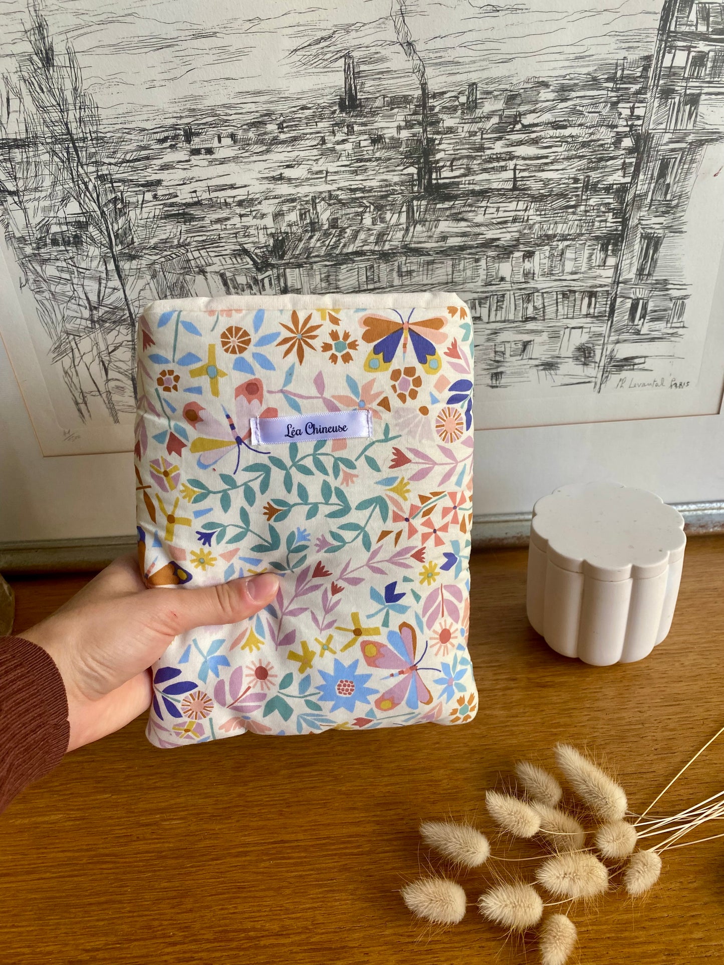 Pochette à livre réversible