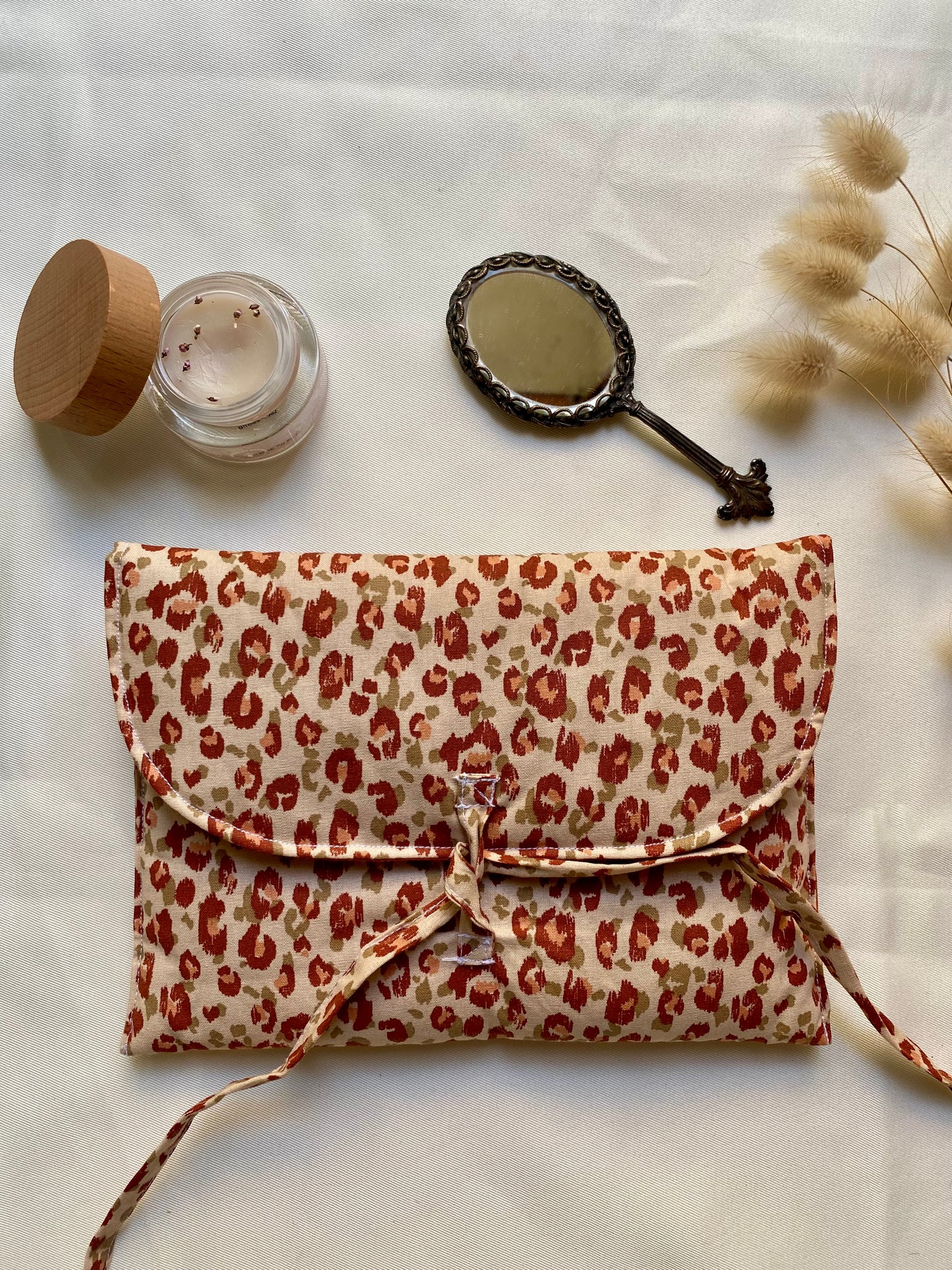 Pochette à lacet Léopard