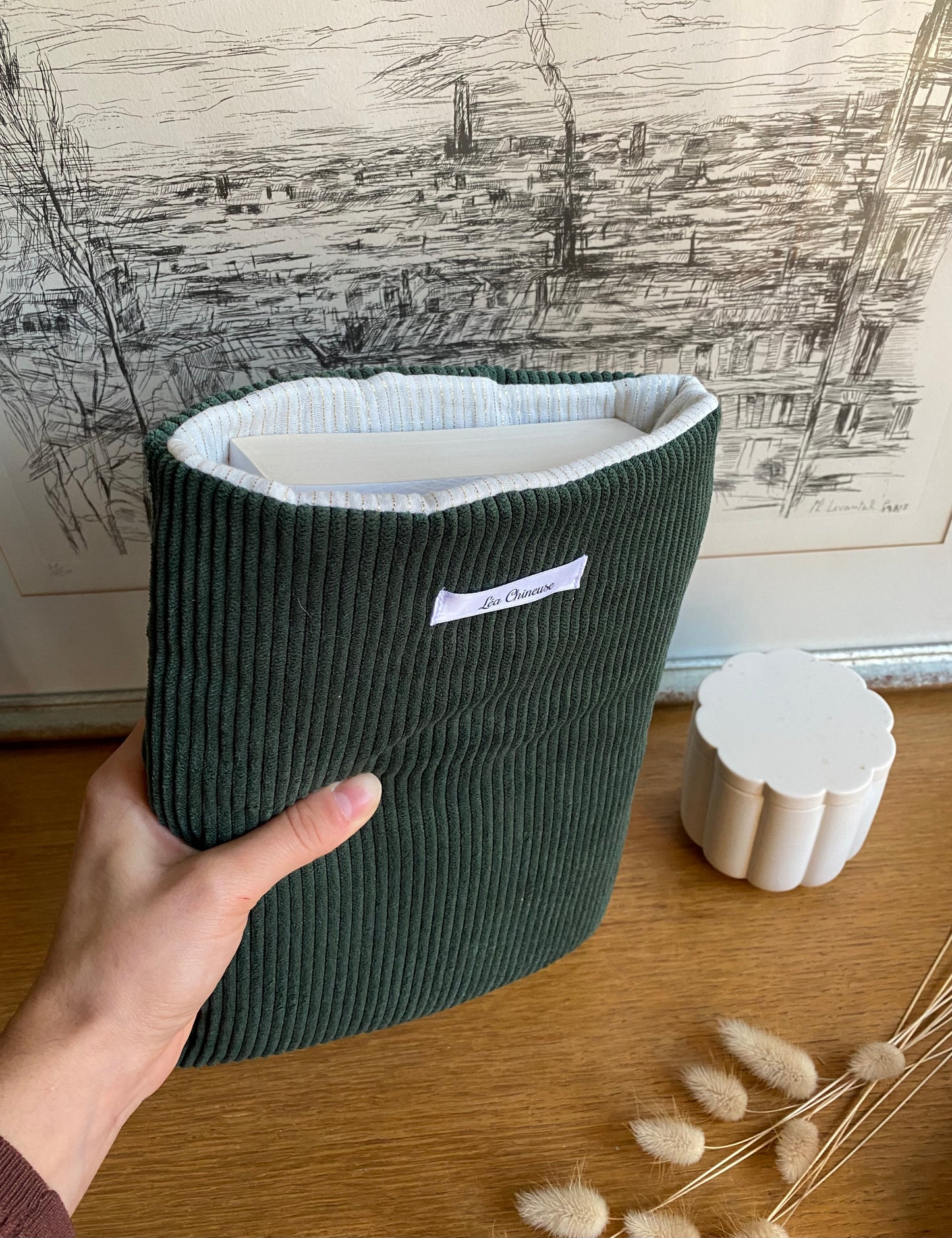 Pochette à livre réversible