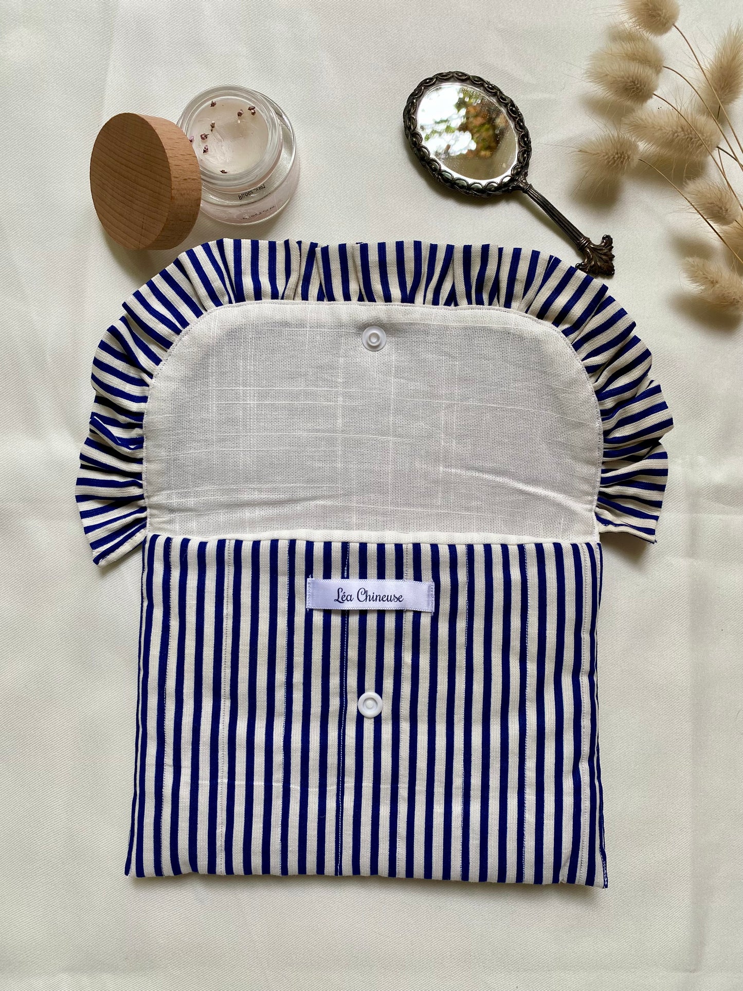 Pochette à volant Marine