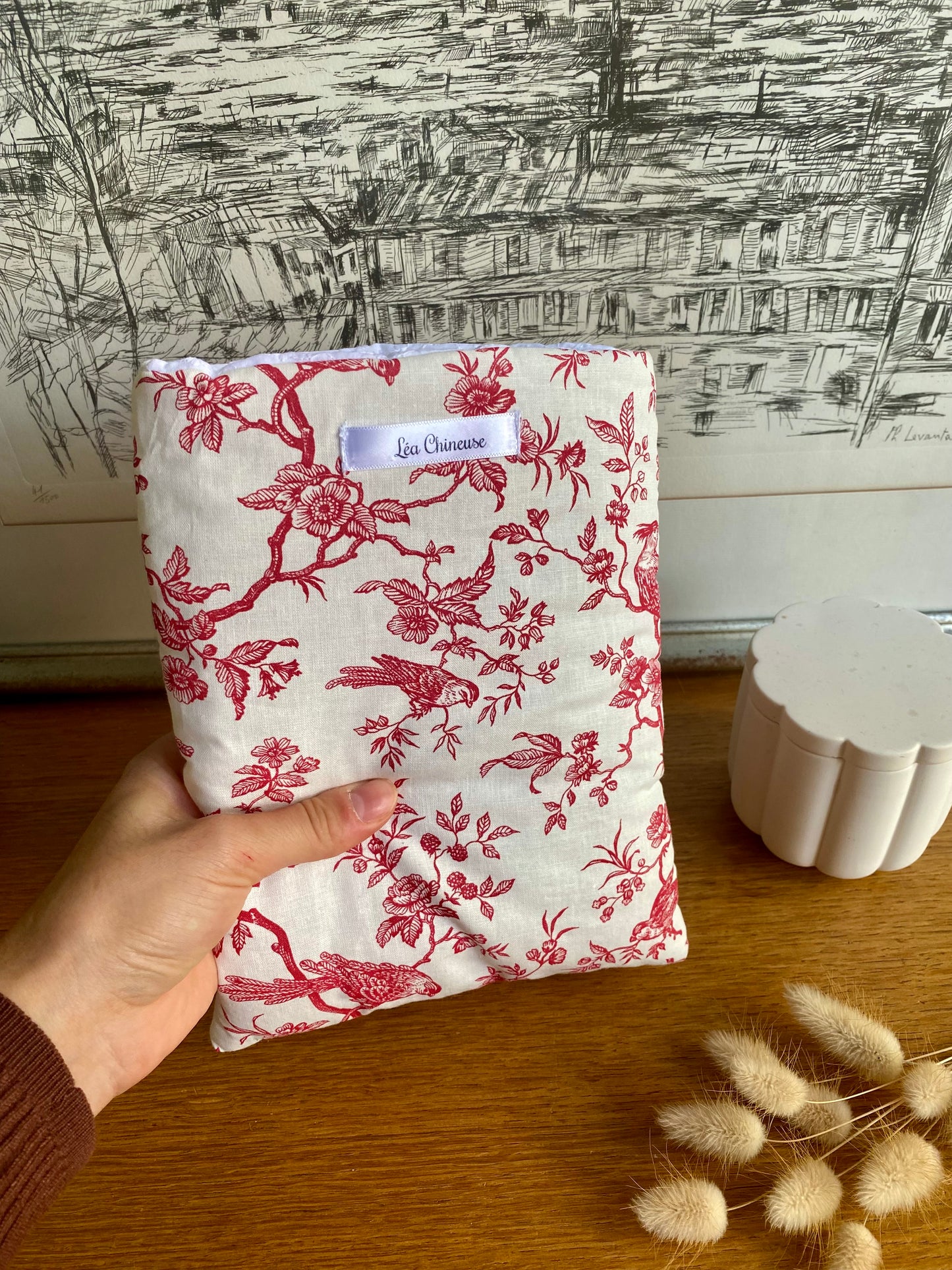 Pochette à livre réversible