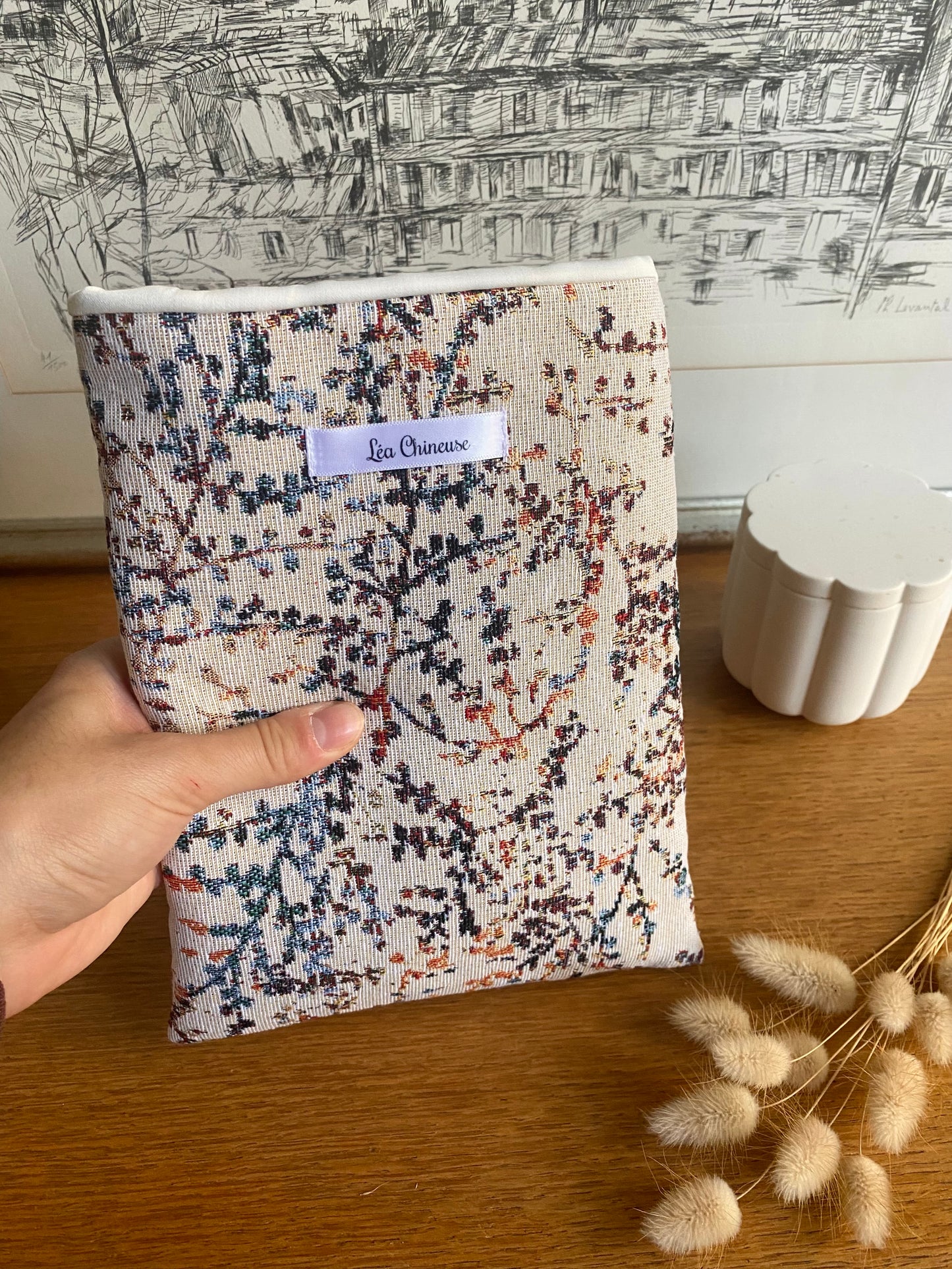 Pochette à livre réversible