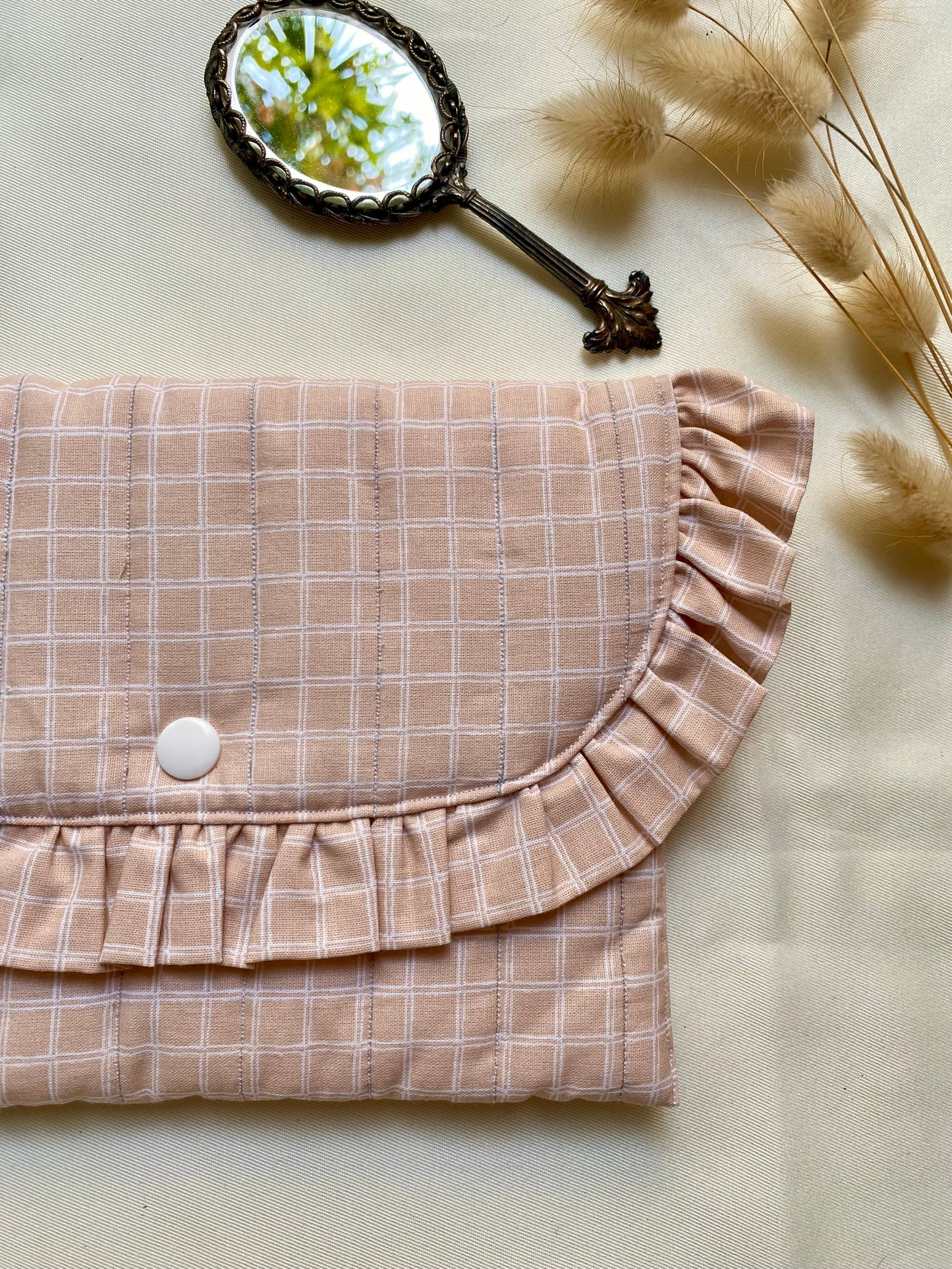 Pochette à volant Carreaux