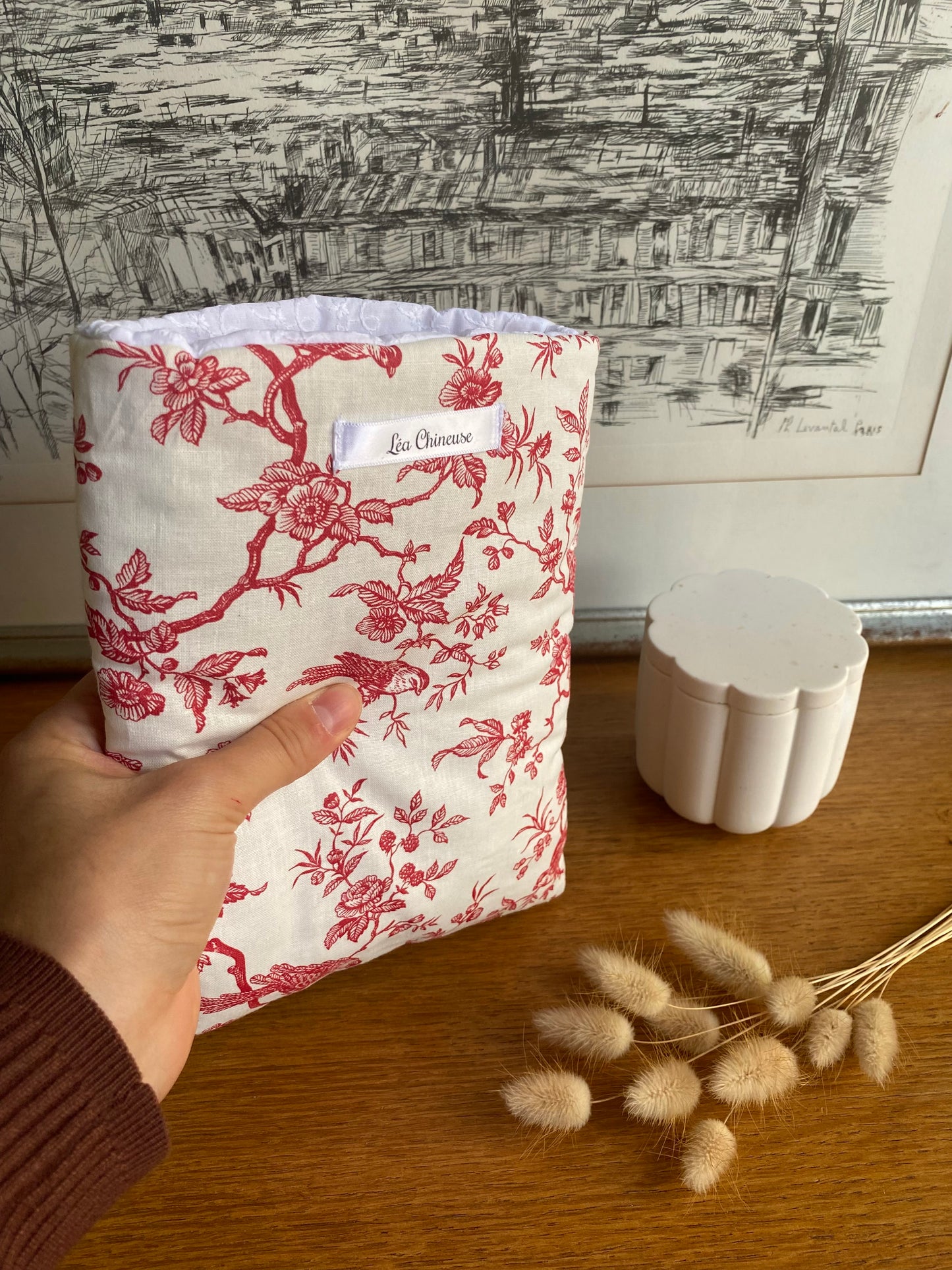 Pochette à livre réversible