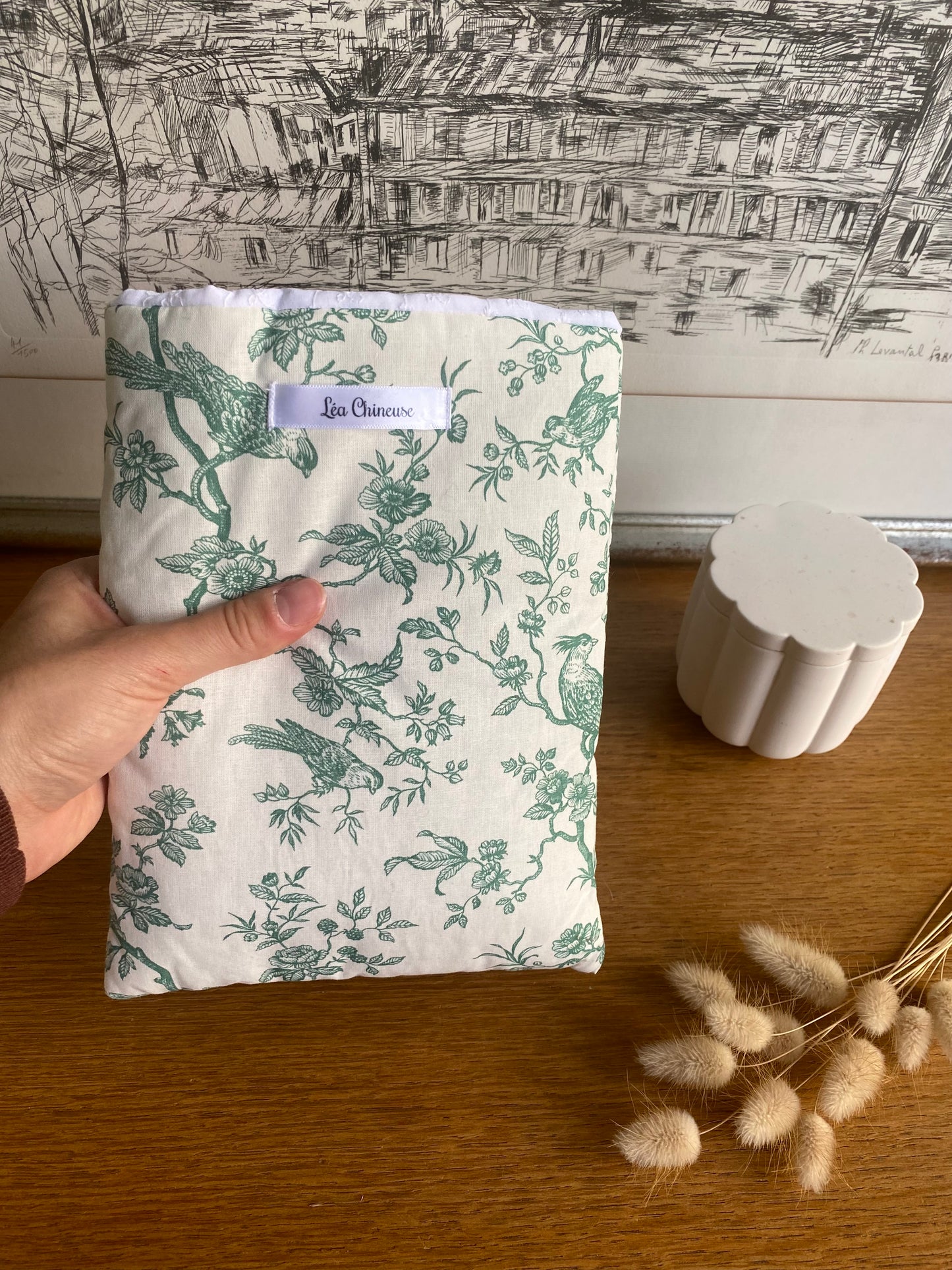 Pochette à livre réversible