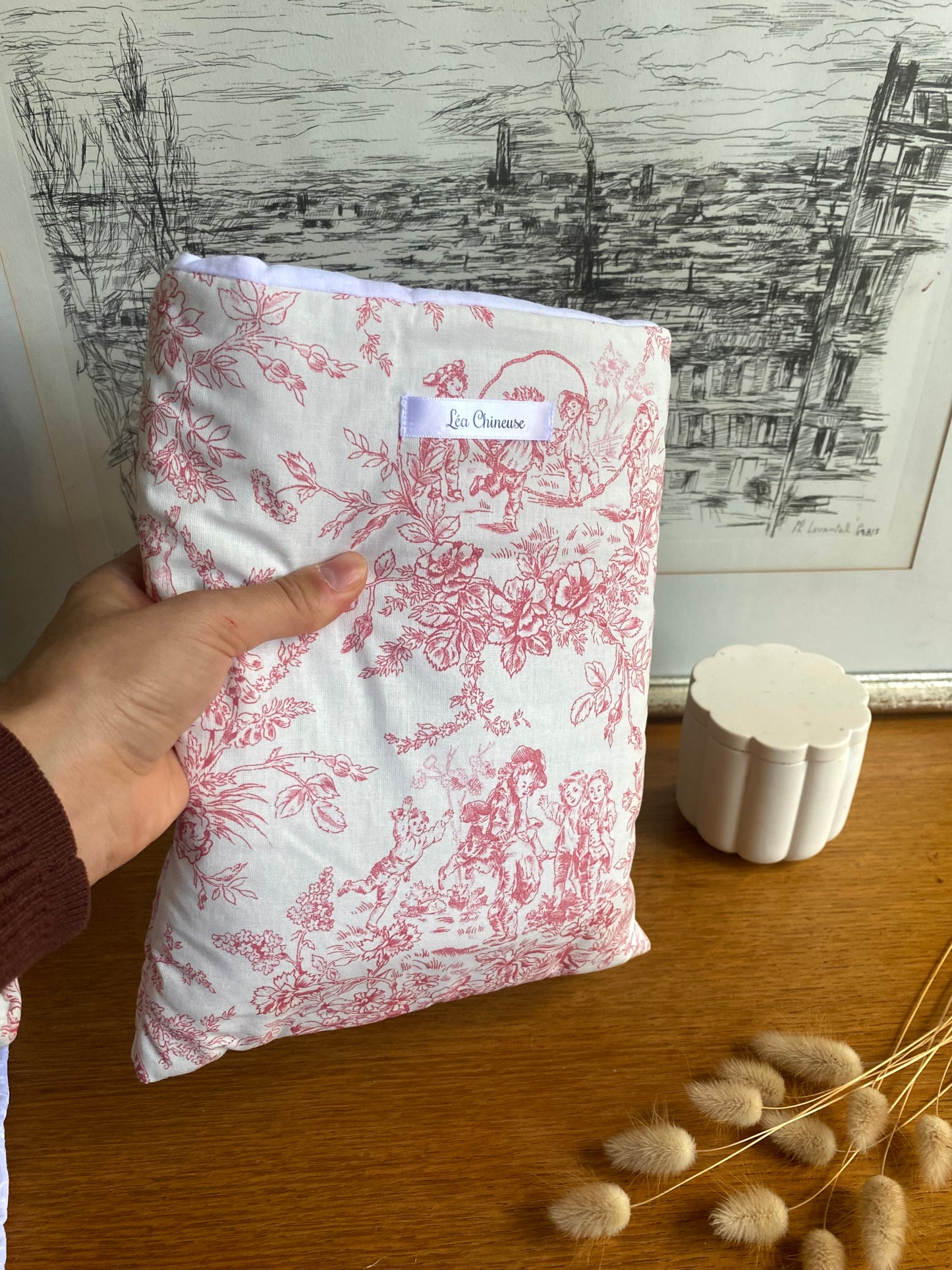 Pochette à livre réversible