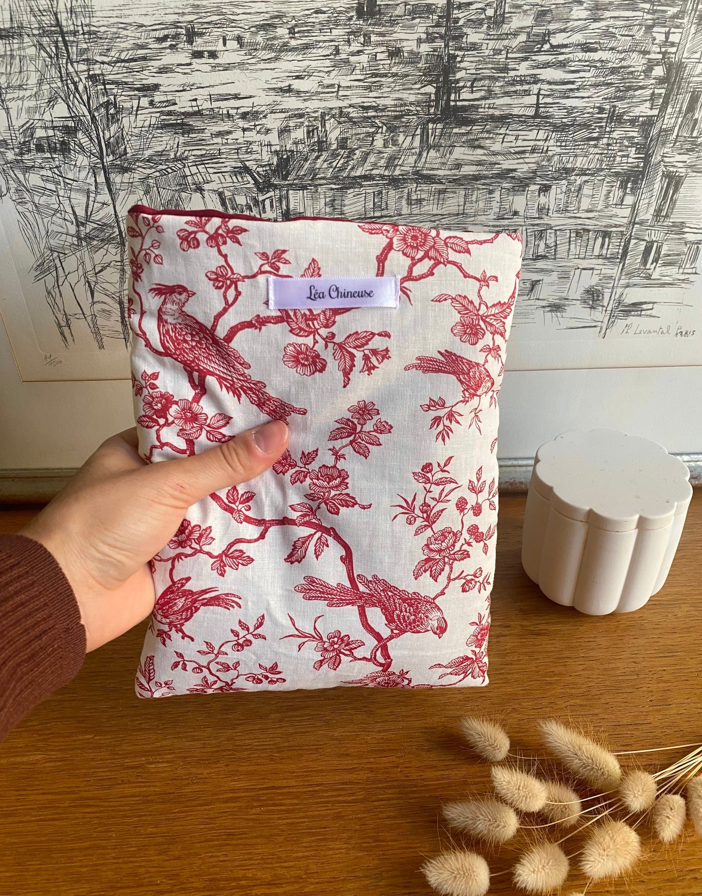 Pochette à livre réversible