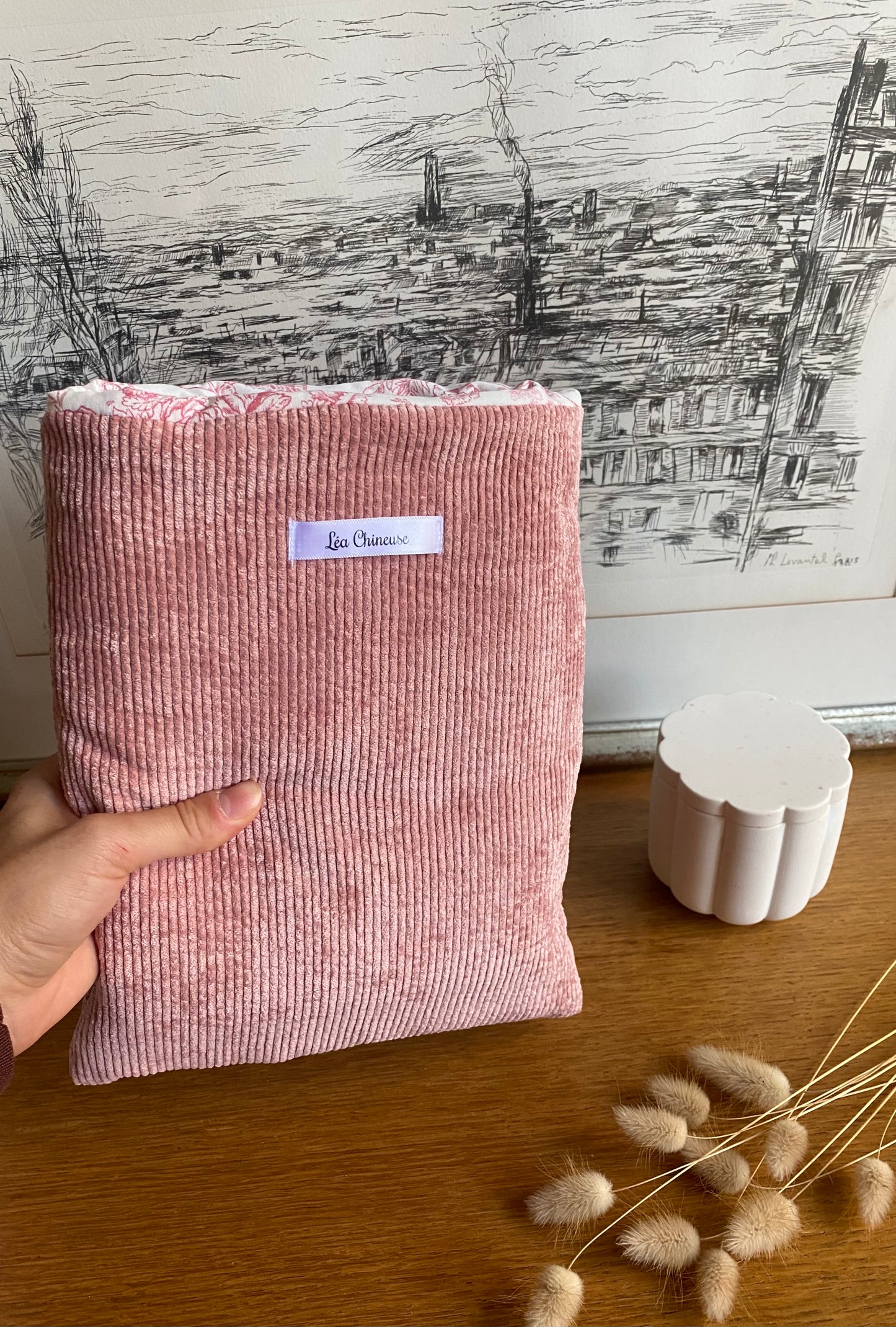 Pochette à livre réversible