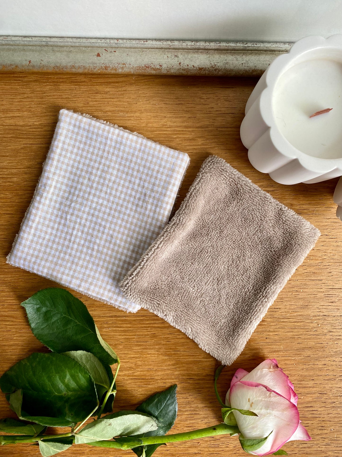 Lingettes démaquillantes lavables