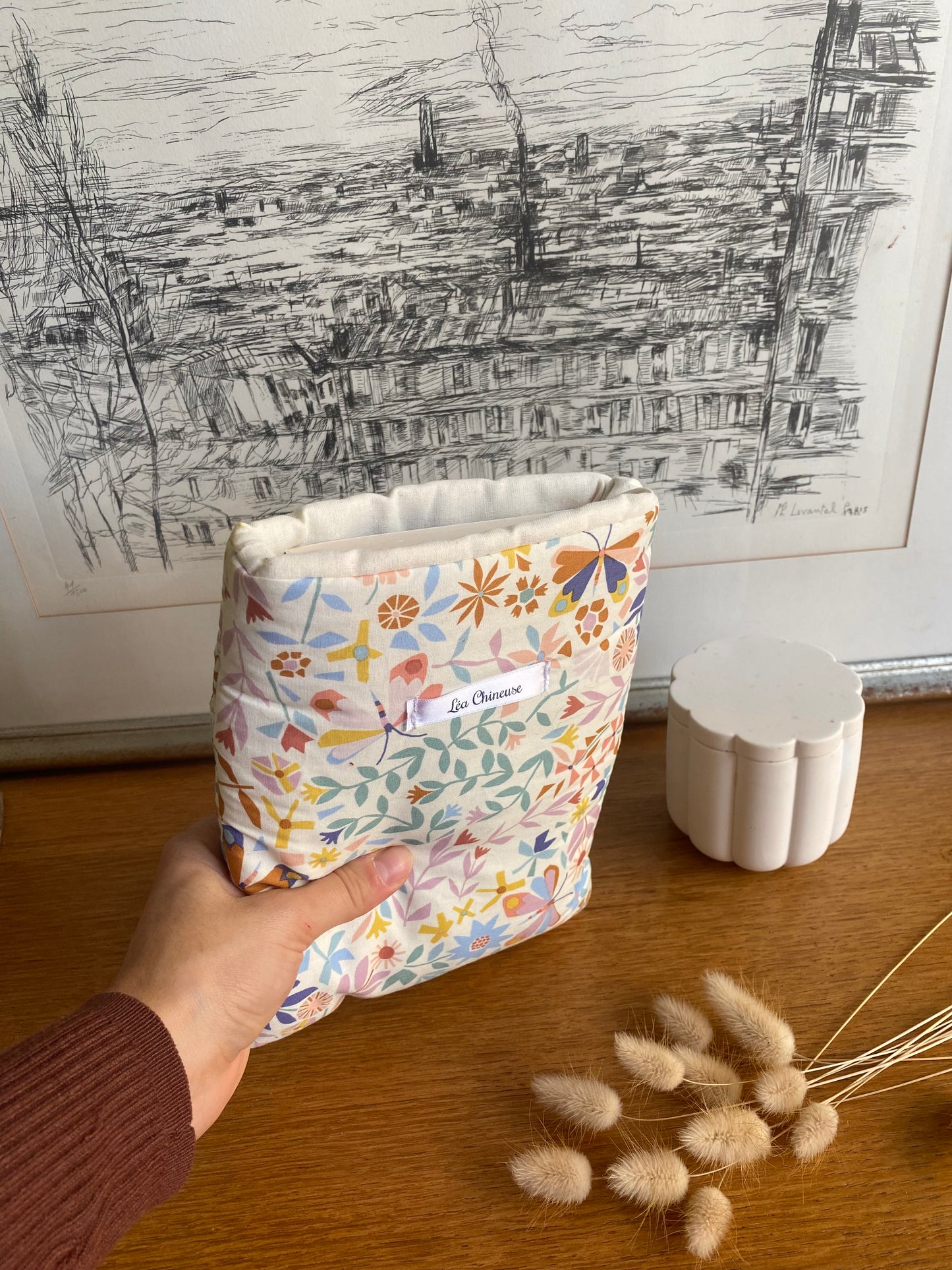 Pochette à livre réversible