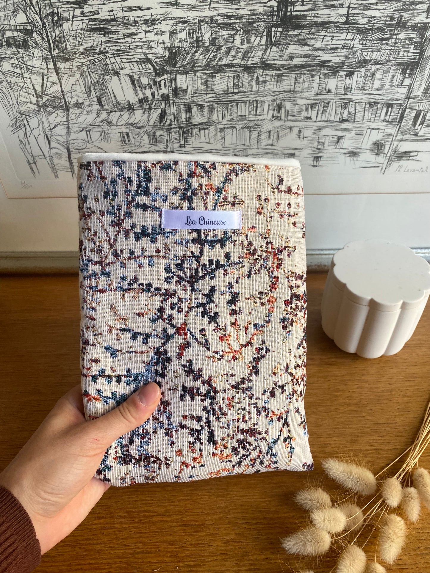 Pochette à livre réversible