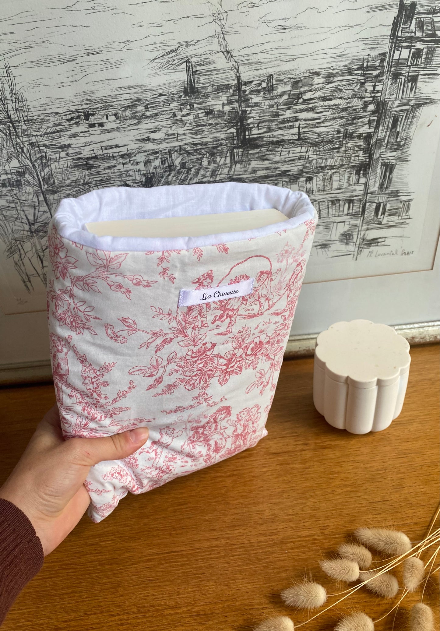 Pochette à livre réversible