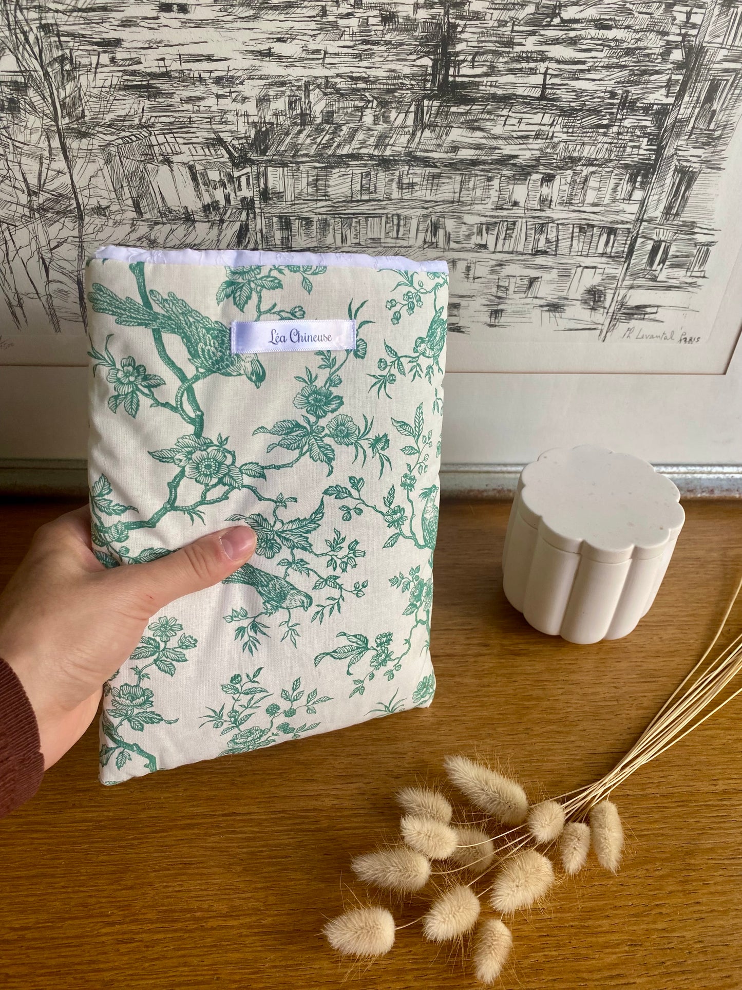 Pochette à livre réversible