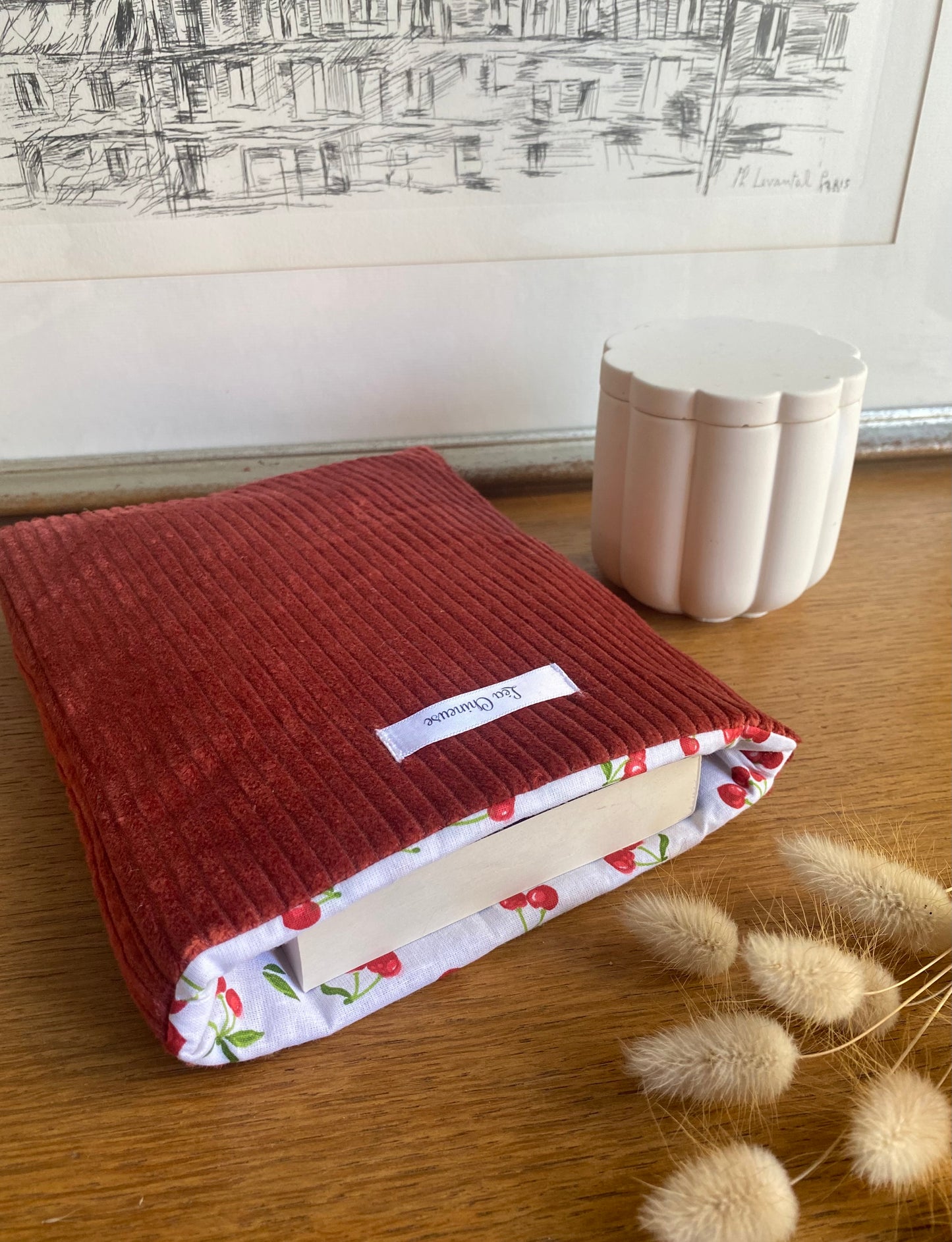 Pochette à livre réversible