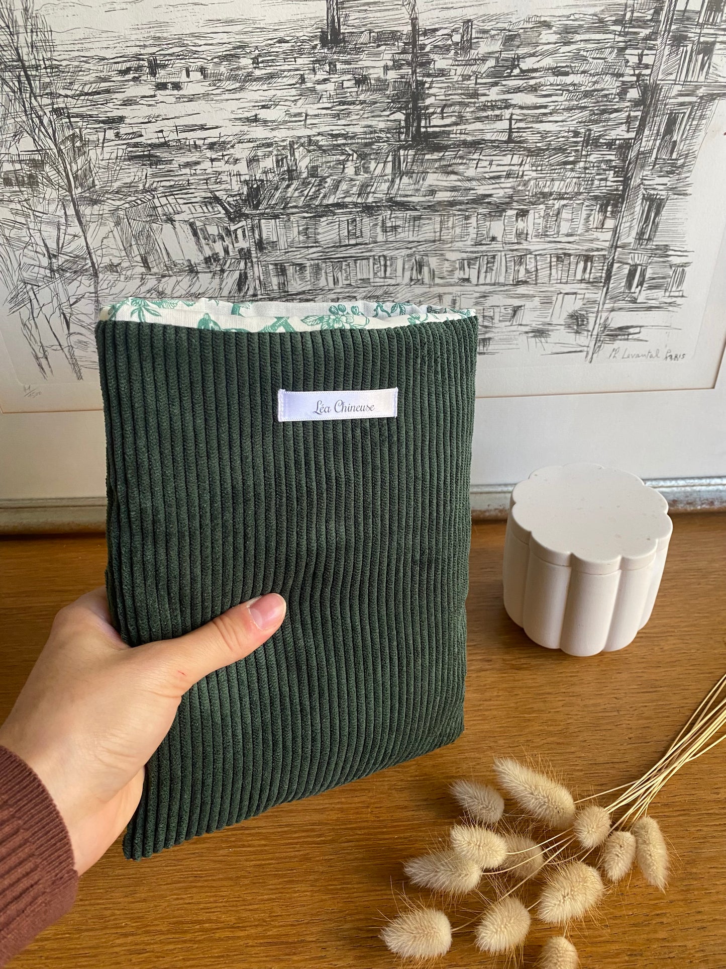 Pochette à livre réversible