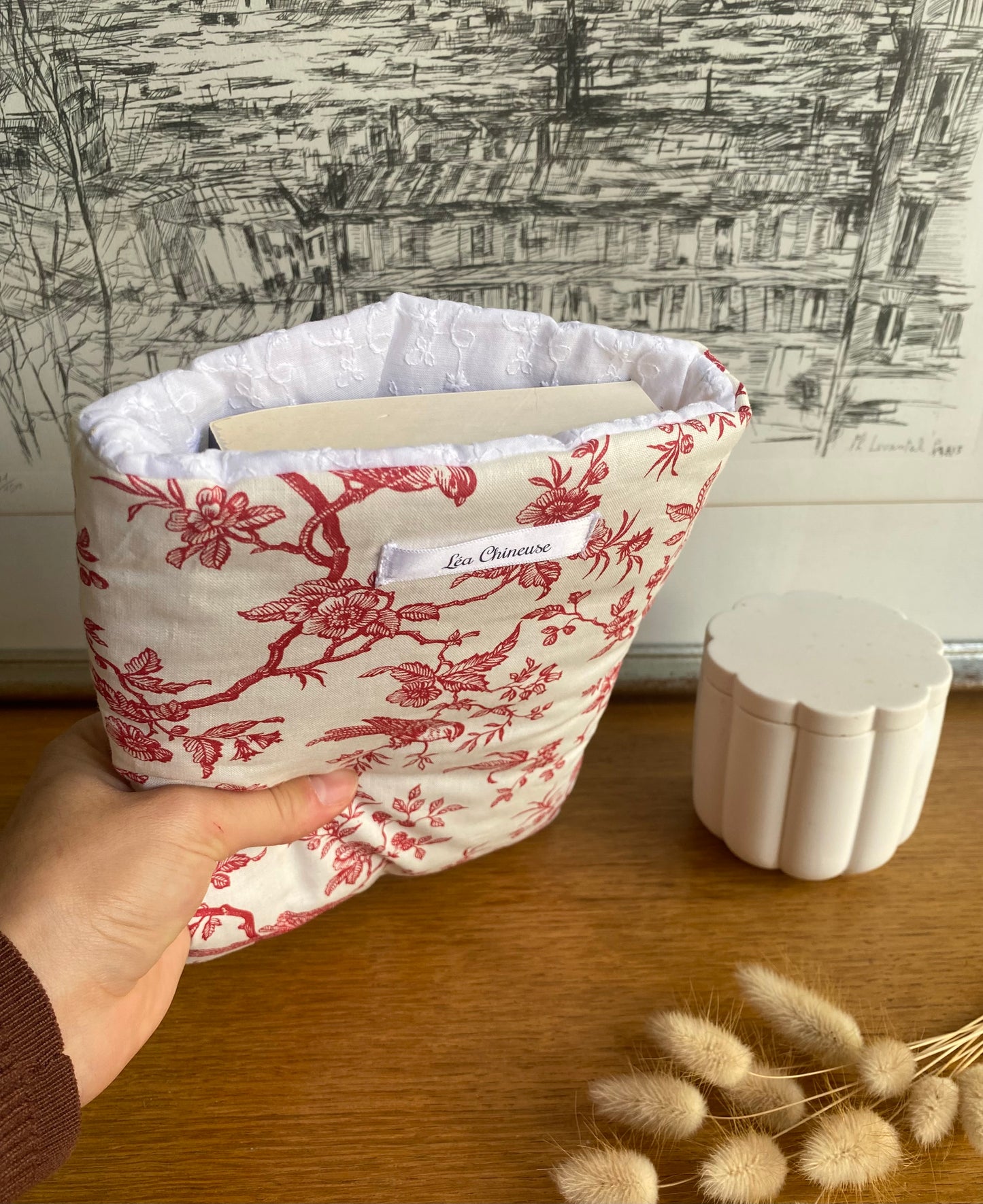 Pochette à livre réversible