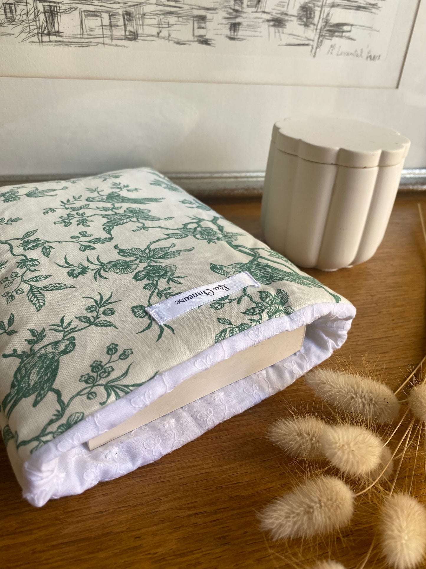 Pochette à livre réversible