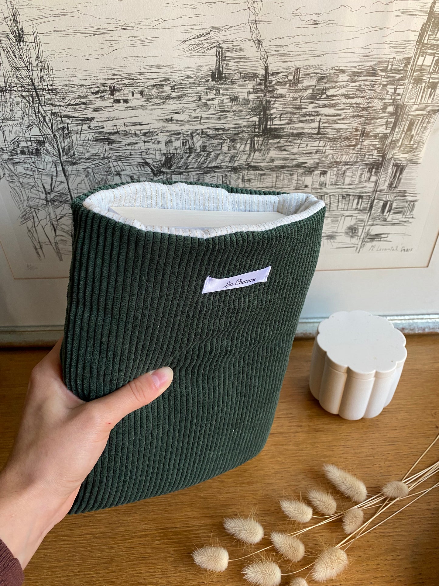 Pochette à livre réversible