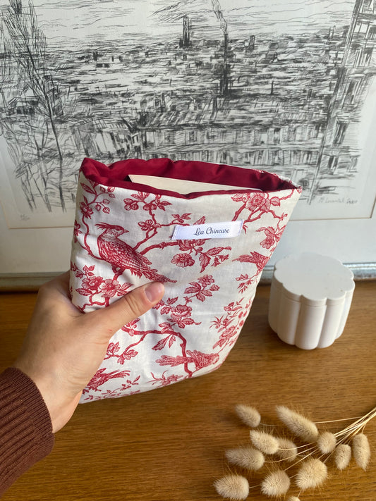 Pochette à livre réversible