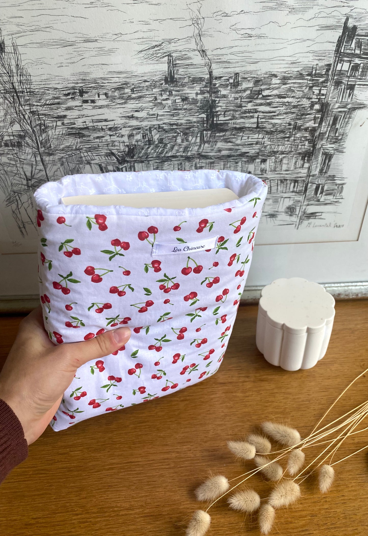 Pochette à livre réversible