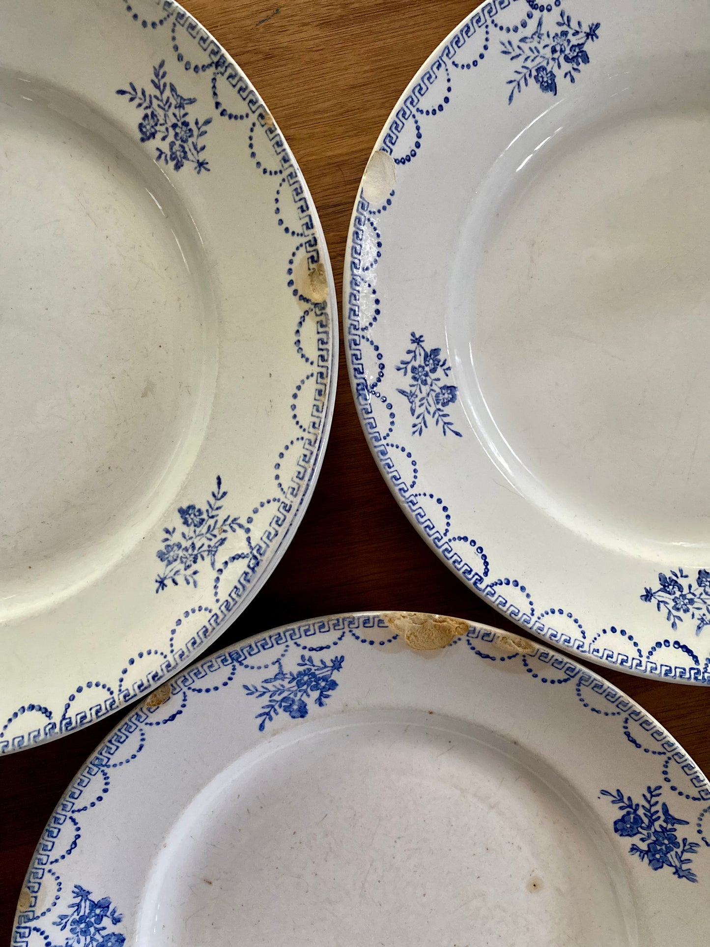 Assiettes semi creuses